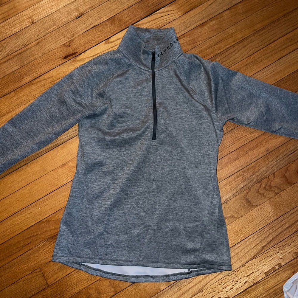 Under Armour three quarter zip long sleeve!